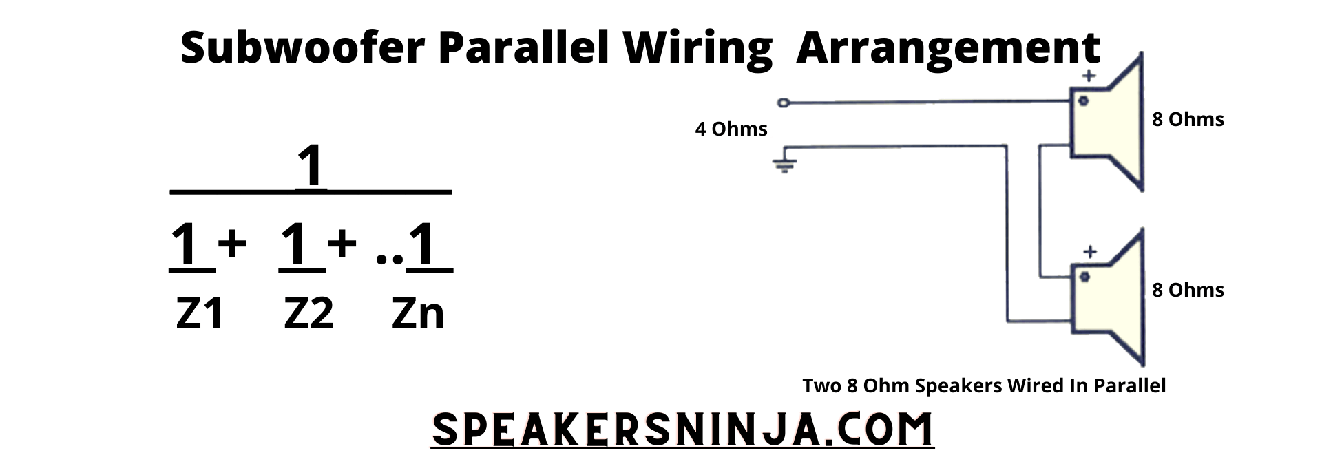 Subwoofer Parallel Wiring Arrangement