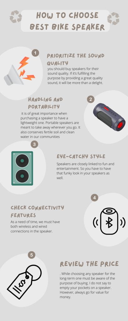 How to Choose Best BIke Speaker