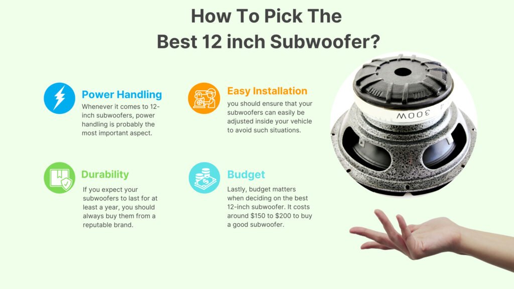 How to Pick The Best 12 Inch Subwoofer